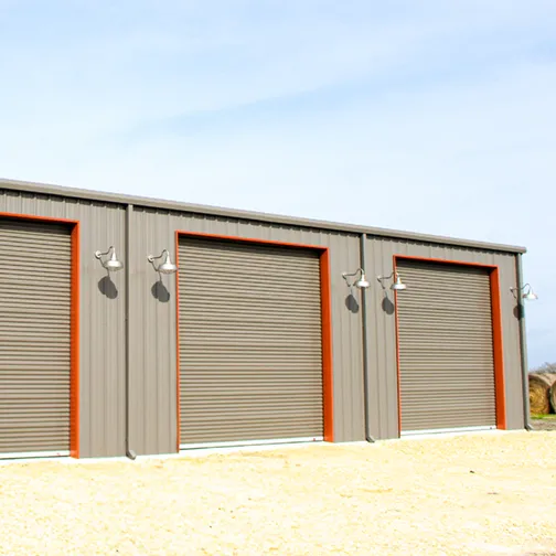 Elite Steel & Supply Roll Up Doors.