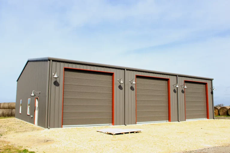 Weld-Up Metal Building in Rogers, Texas.