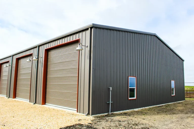 Weld-Up Metal Building in Rogers, Texas.